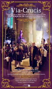 Cartel Via Crucis Miércoles de Ceniza en Bailén