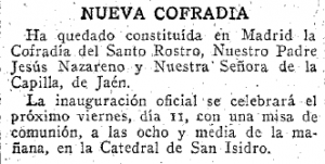 Diario ABC (Madrid) 09/06/1954. Pag 38.
